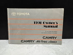Vintage 1991 Toyota Camry All Trac 4WD Owner's Manual - Picture 1 of 4