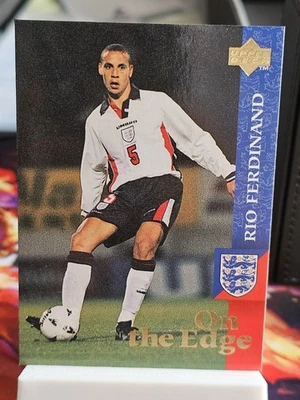 1997-98 Upper Deck England - On the Edge Rio Ferdinand #65 (RC) - Image 1 of 2