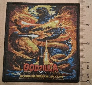 Godzilla Versus King Ghidorah Black Border Woven Patch Movie - Picture 1 of 1