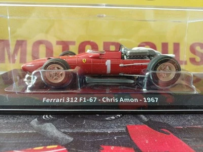 035 1/24 F1 Ferrari 312 F1-67 Amon 1967 Centauria Altaya Panini Salvat Atlas - Immagine 1 di 4