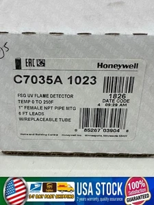 One Honeywell C7035A1023 Flame Detector Sensor C7035A1023 Fast ShipUS Free TAX - Picture 1 of 4