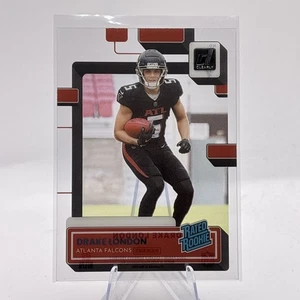 2022 Panini Clearly Donruss - Rated Rookie #57 Drake London (RC) - Picture 1 of 2