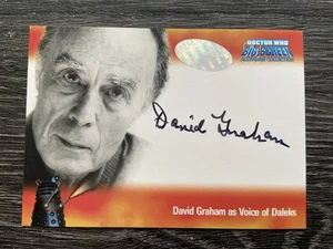 Strictly Ink Doctor Who Big Screen Additions D. Graham Autograph Trading Card - Picture 1 of 2