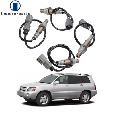 4PCS Oxygen O2 Sensor Up+Downstream For Lexus RX330 Base V6 3.3L 2004-2006 - Image 1 of 4
