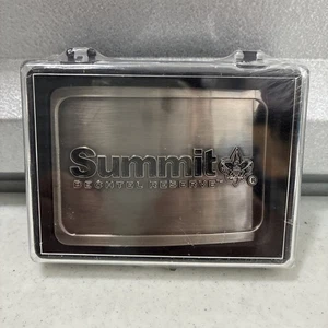 BSA SUMMIT BECHTEL RESERVE Silver Metal Belt Buckle*NEW* - Picture 1 of 6