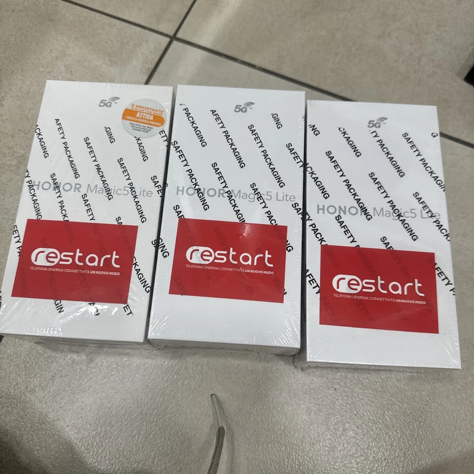 Honor Magic5 Lite - 256GB - Midnight Black - Nuovo Sigillato - Immagine 1 di 1