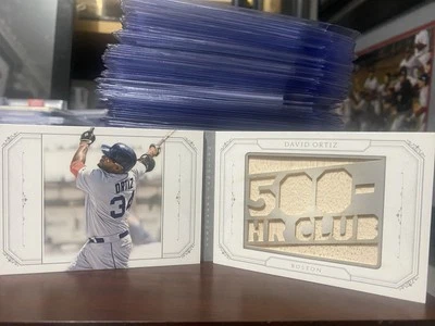 David Ortiz 2015 帕尼尼国家宝藏 TN 明星小册子材料蝙蝠雕像 5 — 第 1/4 张图片