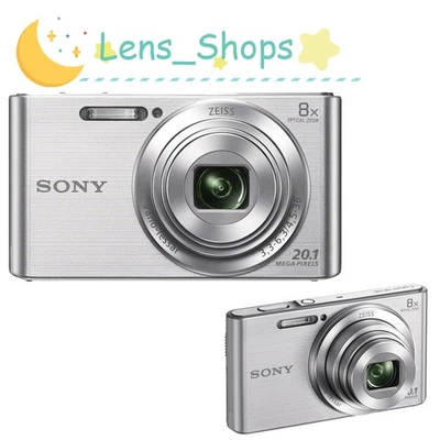 Sony Cyber-Shot DSC-W830 Digital Camera 8x Optical Zoom with Accessories Silver - Image 1 of 4