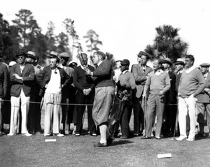 1934 Masters BOBBY JONES Glossy 8x10 Photo Augusta Golf Coarse Print Poster - Picture 1 of 1