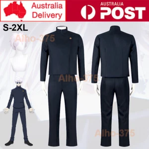 Jujutsu Kaisen Satoru Gojo Cosplay Costume Wig School Uniform Book Week Outfits - Bild 1 von 17