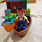 Lego Duplo 10512 Jake's Treasure Hunt ~ Disney Never Land Pirates Complete 