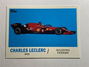 Charles Leclerc 2021 Topps Formula 1 '61 Sports Car #T61-CL (H7) - Bild 1 von 2