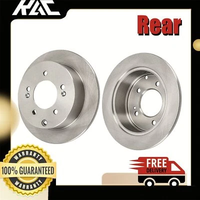 KAC Rear Disc Brake Rotors for Kia Soul 2010 2011 2012 2013 - Изображение 1 из 4