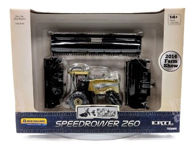 1/64 New Holland Speedrower 260 2014 Farm Show Gold Chaser - Image 1 of 3