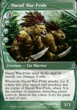 1x Nacatl War-Pride NM, English MTG Future Sight