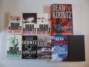 Dean Koontz Brother Odd Life Expectancy 9 Book Bundle Horror Thriller HB PB - Picture 1 of 8