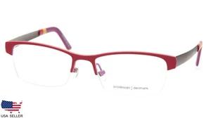 PRODESIGN DENMARK 1287 c.4021 RED EYEGLASSES FRAME 52-17-140mm (DISPLAY MODEL) - Picture 1 of 12