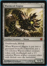 Wurmcoil Engine Scars of Mirrodin NM Artifact Mythic Rare CARD (244394) ABUGames