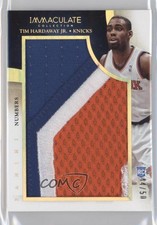 2013-14 Panini Immaculate Team Logos Numbers /50 Tim Hardaway Jr #80 Rookie RC