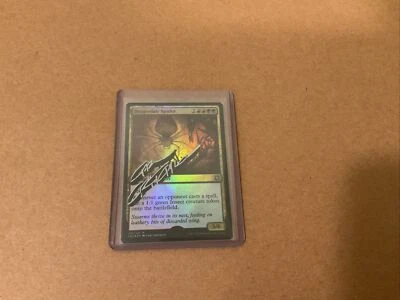 MTG Magic Dragonlair Spider FOIL Painted Signed Artist Proof CN2 Critchlow #SS - Image 1 of 2