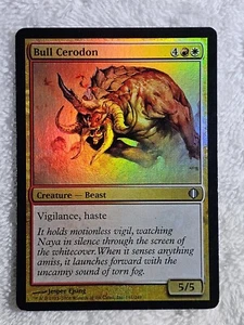 MTG Bull Cerodon FOIL #161 Alara Reborn (ARB) 2009 Magic Card U NM - Picture 1 of 6