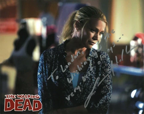 Laurie Holden - The Walking Dead - Andrea - Autographed 8x10 Cover