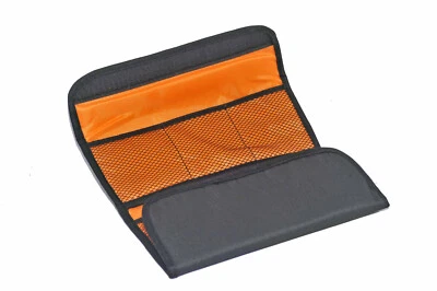 Filter Pouch Case Wallet Holds 9 Camera Filters Up to 82mm 9 Pockets - Image 1 of 3