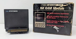 Lot of 2 - Vintage Timex Sinclair 1016 16K RAM - 1 Module in Original Box - Picture 1 of 3