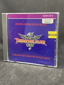 Rare OOP Dragonslayer Limited Edition CD Soundtrack - Alex North - 1990 SCSE