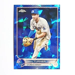 2022 Trea Turner Topps Chrome Sapphire 550 Phillies - Picture 1 of 2