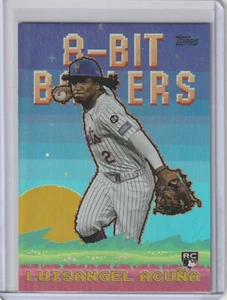 2025 Topps Celebrations Serie 1 Luisangel Acuña 8-Bit Ballers Oro Paralelo/50 - Imagen 1 de 2