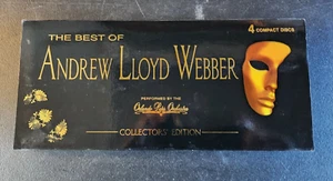 ANDREW LLOYD WEBBER  Best of - CD 4 Disc Box Set Phantom Opera Evita Cats Joseph - Picture 1 of 3