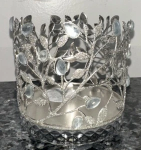 BATH & BODY WORKS GEMMA BLING BOTANICA GRANDE 3 STOPPINI PORTACANDELE MANICOTTO 14,5 OZ - Foto 1 di 3