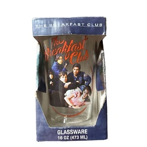 The Breakfast Club Movie Drinking Glassware Cup Ringwald Estevez Nelson Sheedy - Picture 1 of 4