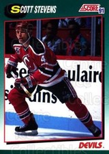 1991-92 Score Rookie Traded #45 Scott Stevens