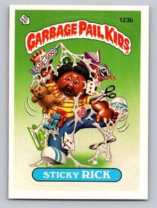 1986 Topps - Sticky Rick - Garbage Pail Kids - Series 3 - Stickers - #123b
