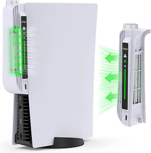 Upgraded Cooling Fan Accessories for PS5, YUANHOT Cooling System Cooler Fan for  - Picture 1 of 12