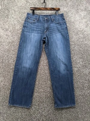 Lucky Brand 181 Relaxed Straight 34x32 *Fits 33x31* Blue Jeans Flex Denim Soft - Image 1 of 4