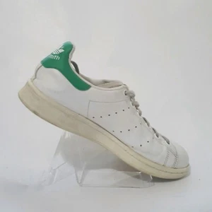 adidas Stan Smith Sneakers Shoes Size Men's 5.5 /Women's 6.5 White Green Leather - Picture 1 of 11