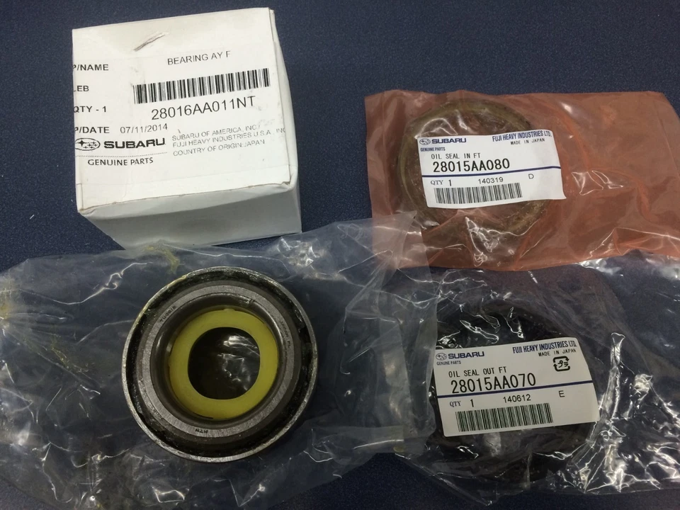 Genuine Subaru Front Wheel Bearing Kit WRX Legacy Forester Outback Impreza OEM ! - Image 1 of 1