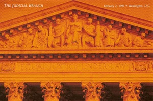 #2415 Francobollo 25c Corte Suprema con FDC - Foto 1 di 1