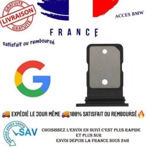 Tiroir SIM Noir pour Google Pixel 4a 5G - Photo 1 sur 1