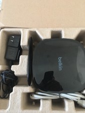 Belkin N600 300 Mbps 4-Port 10/100 Wireless N Router (F9K1102v4) complete