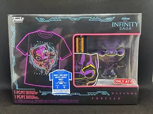 Funko Pop Tees Wakanda Forever Marvel Target Exclusive Vinyl Figure T-Shirt L - Picture 1 of 13