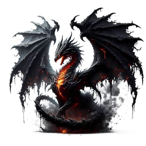 Dark Dragon Of The Abyss 3" DnD Myth Legend Mythologie Gaming Aufkleber - Bild 1 von 1