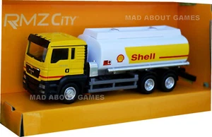MAN SHELL FUEL TANKER 1:64 Truck Lorry Metal Model Diecast Miniature Toy Diecast - Picture 1 of 6