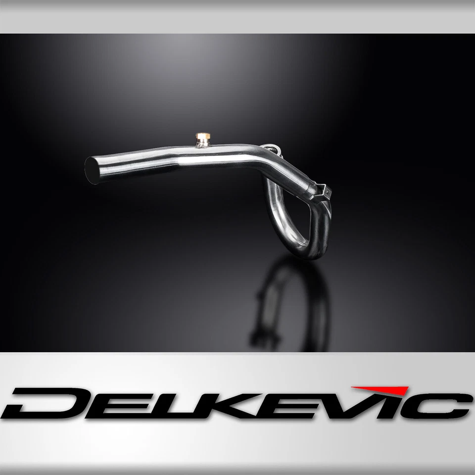 Tubo descendente de cabezal de escape de acero inoxidable Delkevic Honda CRF250L 2017-2020 Foto 1 de 4