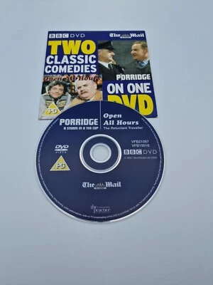 Open All Hours /Porridge Two Classic Comedies DVD 100% Tested & Working FREE UK  - Image 1 of 3