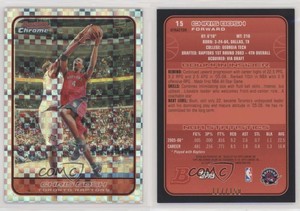 2006-07 Bowman Draft Picks & Stars Chrome X-Fractor /150 Chris Bosh #15 HOF