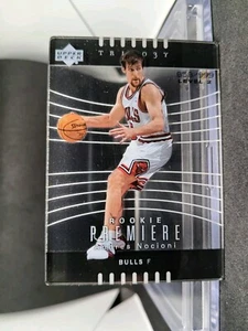 2004-05 UD Trilogy Rookie Premiere Plexiglass /999 Andres Nocioni Chicago Bulls - Picture 1 of 4